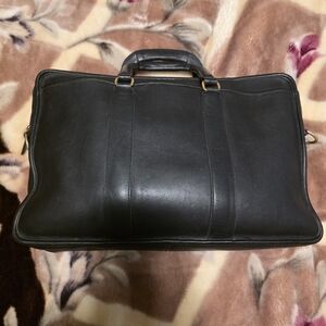 Coach VNTG Embassy BRIEFCASE  K9N-5296 Black Leather  MADE IN MEXICO
